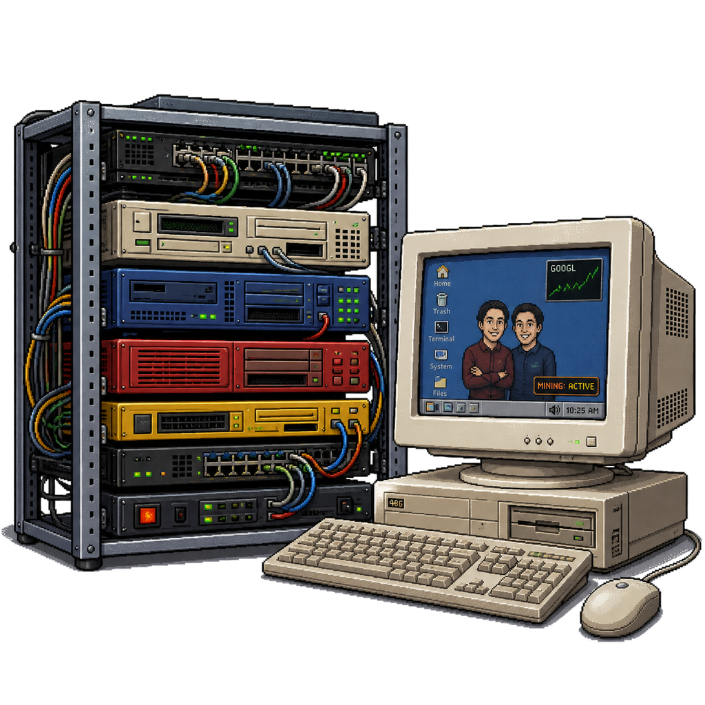 Google Cluster Terminal, one-of-one computer