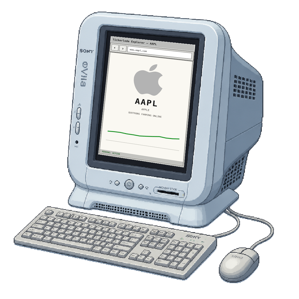 Sony eVilla in ORIGINAL with AAPL screen art